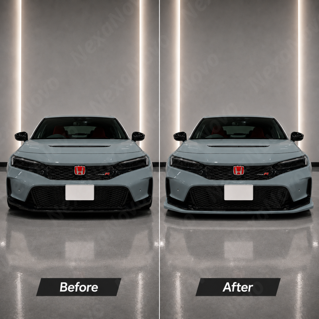 2023-2025 Honda Civic Type R FL5 - MU Style Front Lip - Paint Matched Two Tone