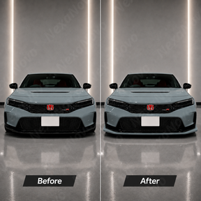 2023-2025 Honda Civic Type R FL5 - MU Style Front Lip - Paint Matched Two Tone