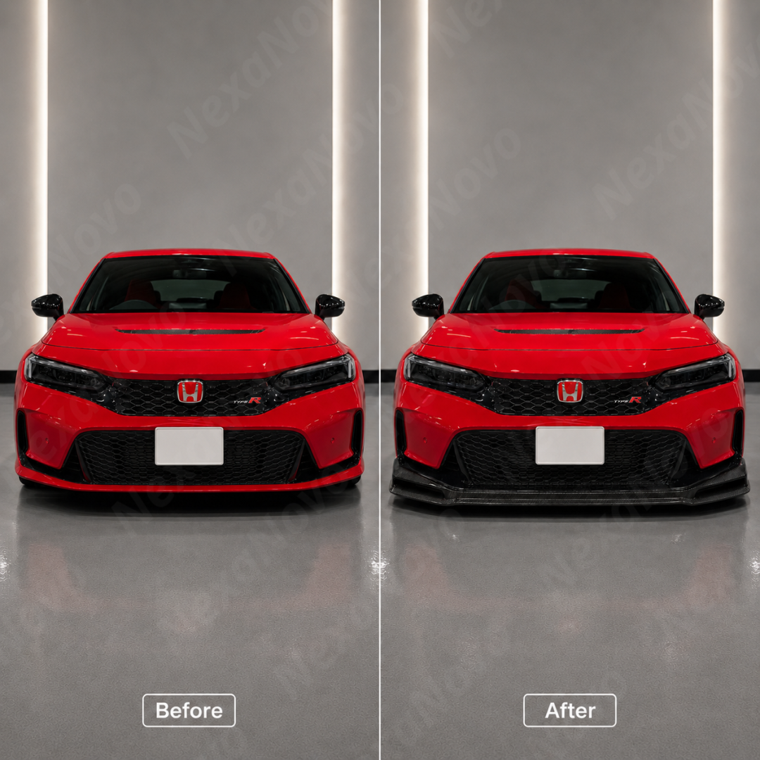 2023-2025 Honda Civic Type R FL5 - Carbon Fiber SPN Style Front Lip