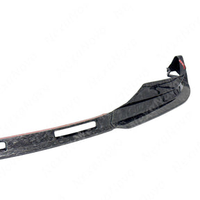 Fits BMW G22 430i Coupe 2021-2025 with real forged carbon fiber front spoiler by NexaNovo.
