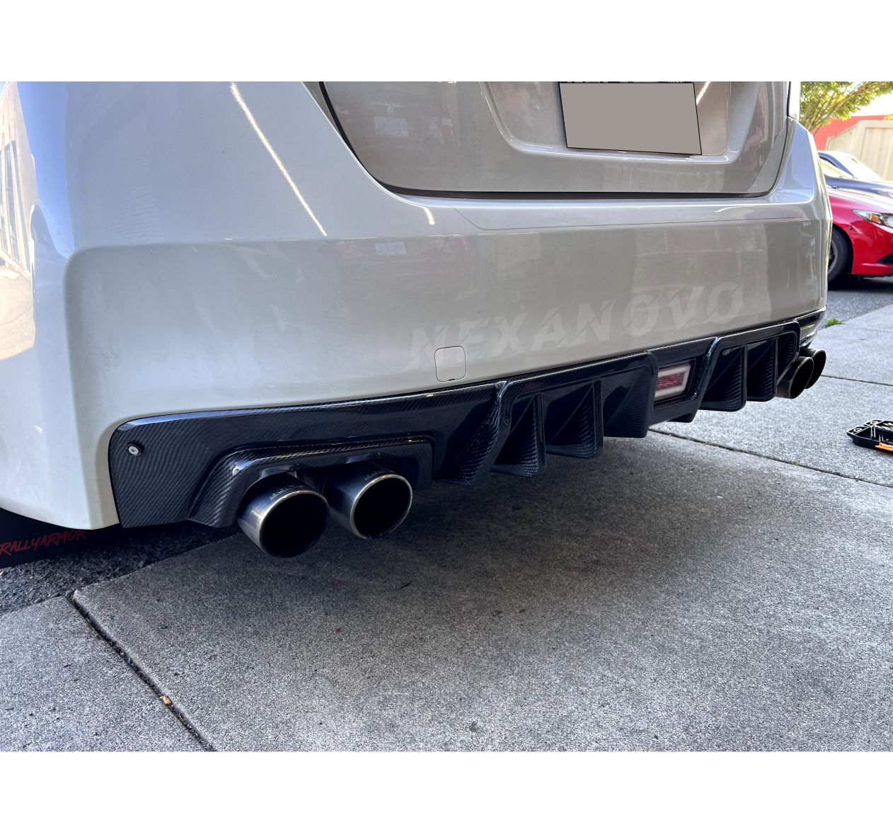 2017 Subaru WRX STI Front Splitter & Rear Diffusers