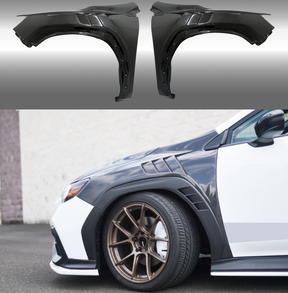 2022 Subaru WRX STI real carbon fiber JDM style vent fender