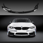 NexaNovo Gloss Black CS Style Front Spoiler For 2014-2020 BMW M4 F82