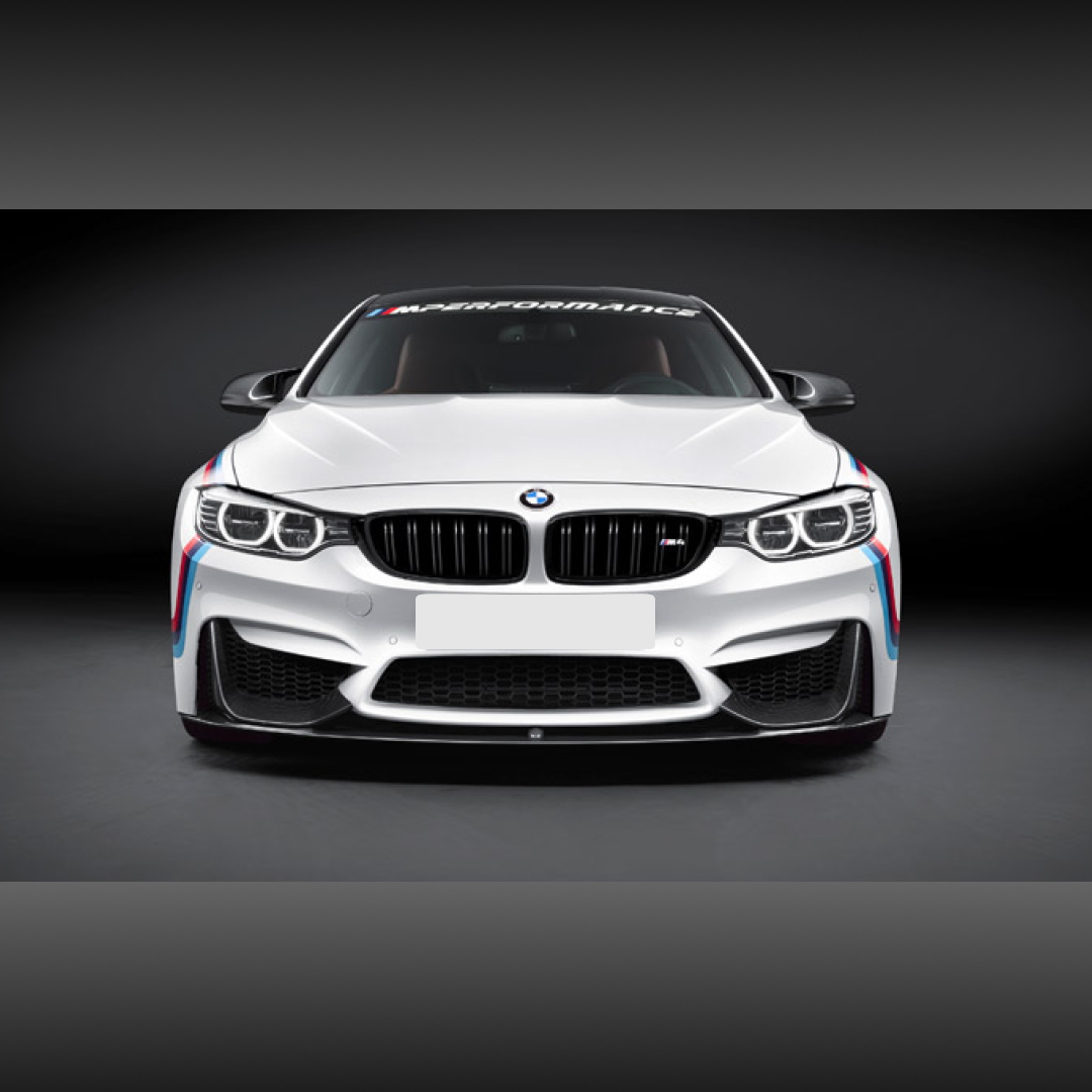 NexaNovo Gloss Black CS Style Front Spoiler For 2014-2020 BMW M4 F82