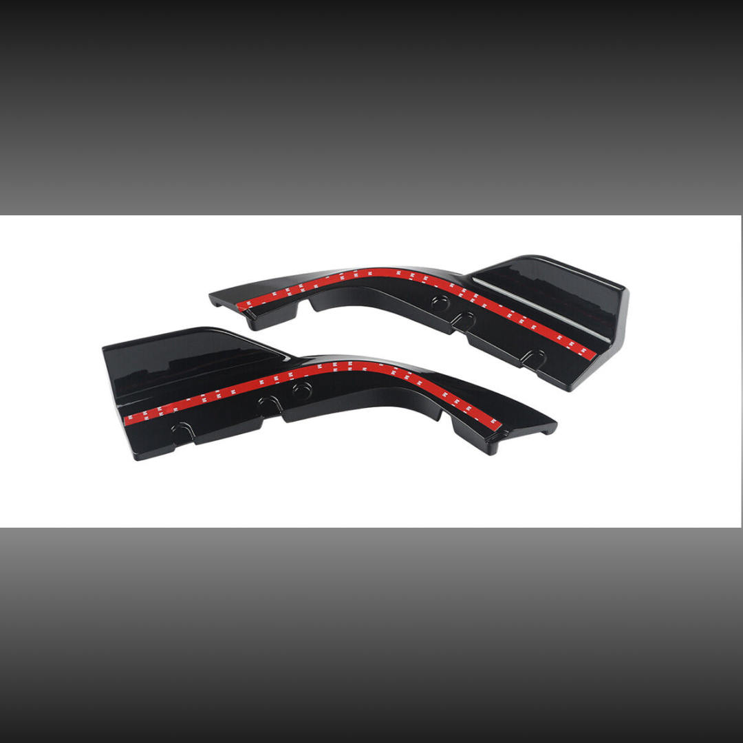 Black Rear Diffuser for BMW X5 G05 M-pack (2019-2023) NexaNovo