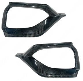 2024 Subaru WRX Carbon Fiber Front Bumper Fog Light Cover Lighting Frame Decoration by NexaNovo