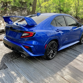 Nexanovo Subaru VB WRX K7X WR Blue Pearl wide body conversion flares

