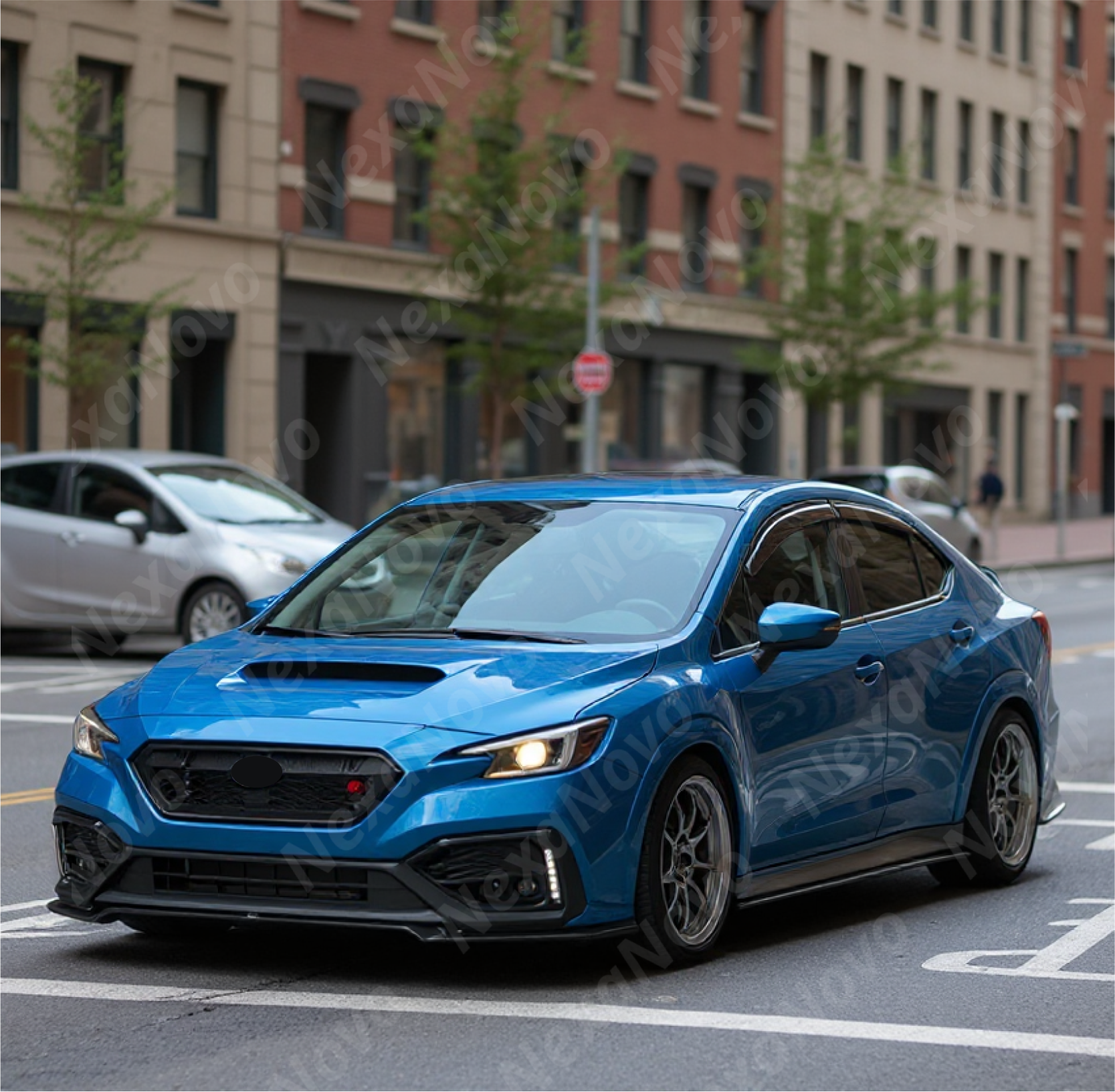 Rear Nexanovo wide body fender flare for 2024 Subaru WRX

