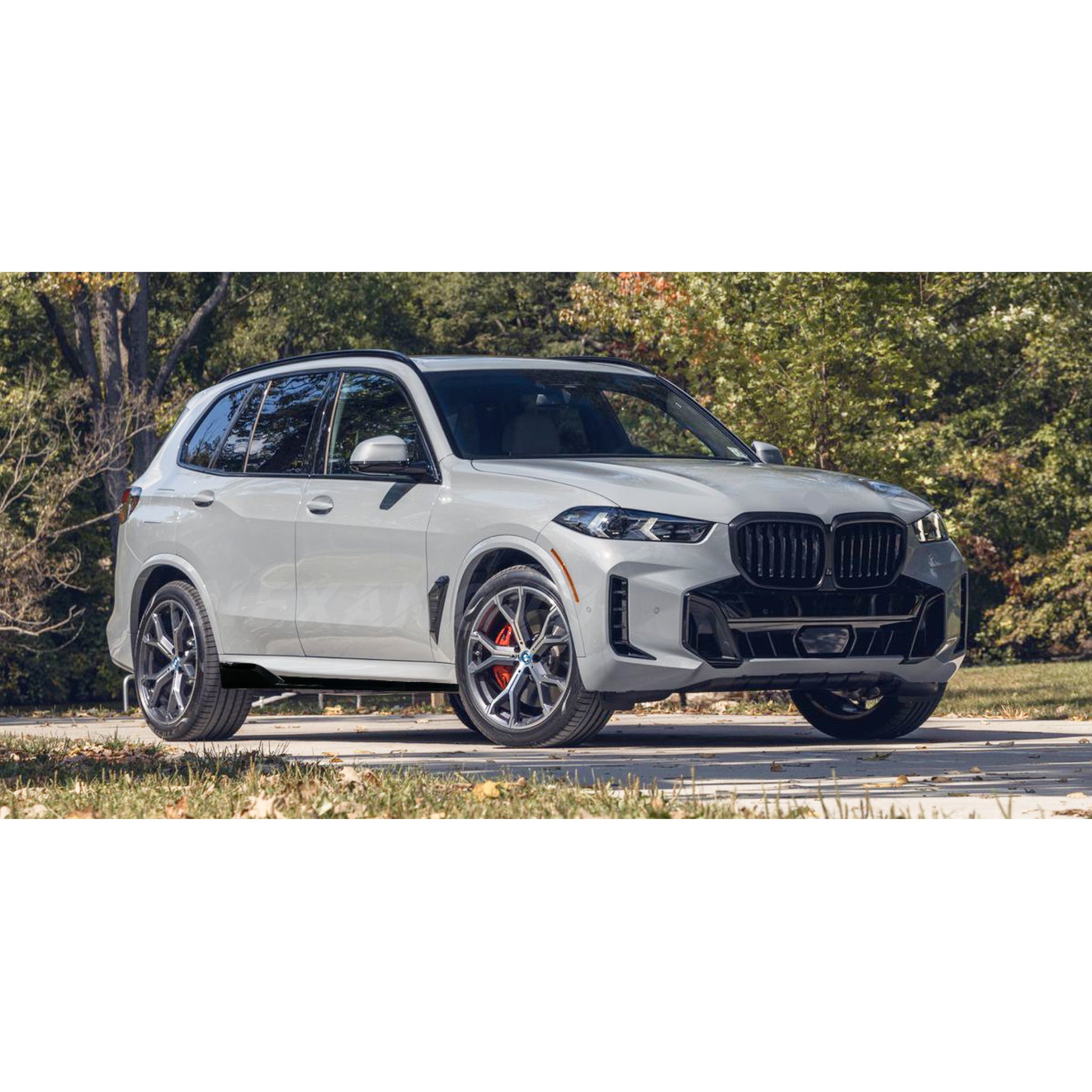 Auto Side Skirts for BMW G05 X5 M Sport 2019-2024 - Gloss Black finish for a sleek look