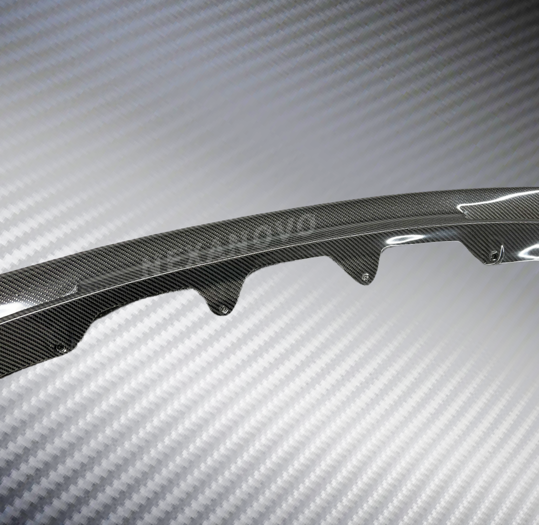 2022 G82 M4 Real Carbon Fiber V Style Front Corner Splitter by NexaNovo