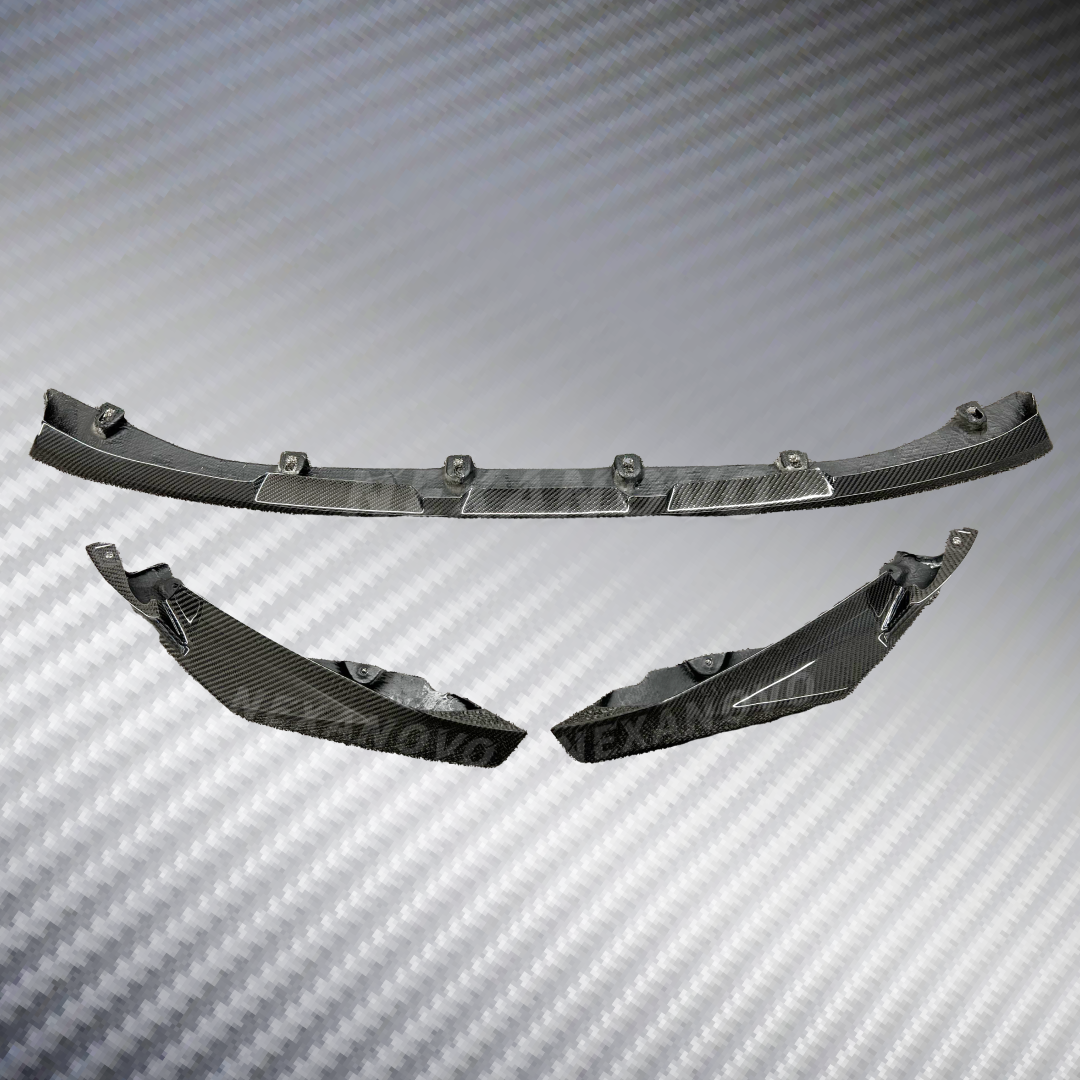 Real Carbon Fiber MP Style Lower Front Air Dam Chin Splitter for 2021 G80 M3 by NexaNovo