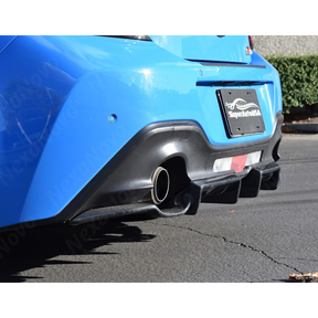 Real Carbon Fiber Rear Bumper Lower Diffuser For Toyota GR86 (2022-2025) NexaNovo