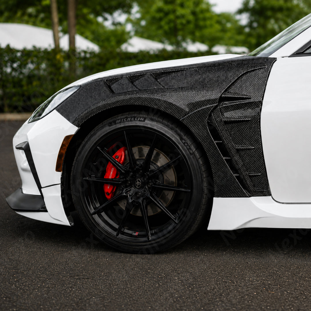 2022-2026 Toyota GR86 / Subaru BRZ - Vented Carbon Fiber Fenders