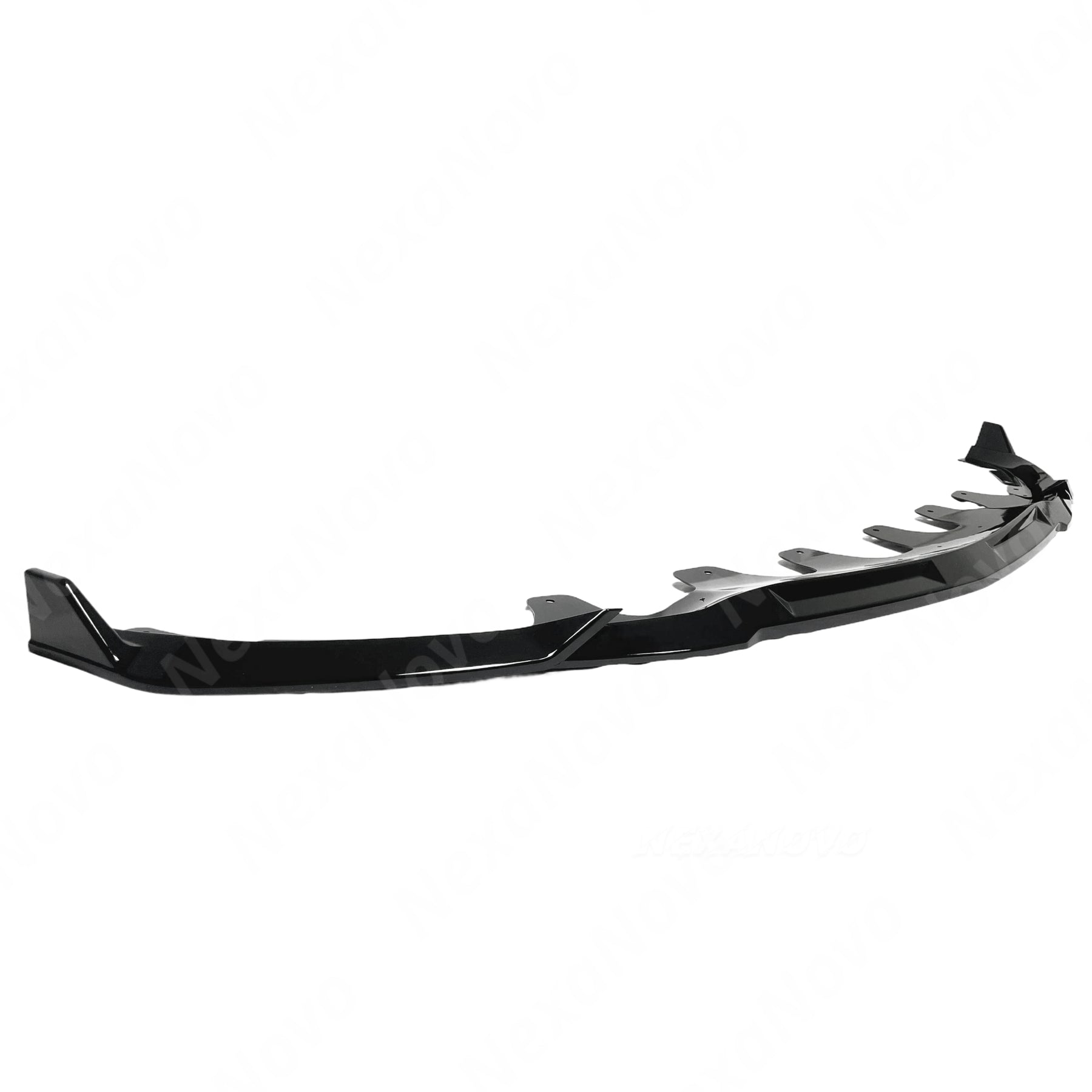 2024 BMW IX Gloss Black Lower Front Air Dam Chin Splitter Kit by NexaNovo