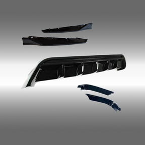 2018 Toyota Camry TRD Style Rear Diffuser Splitter by NexaNovo