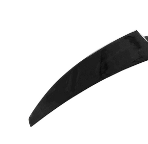 NexaNovo gloss black V style rear spoiler wing for BMW 530i, 530i xDrive 2024-2025.
