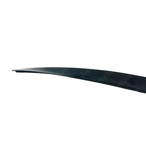 2020 Audi A4 S4 Rear Lip Spoiler Wing in Real Carbon Fiber by NexaNovo
