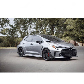 NexaNovo Durable Carbon Fiber Front Lip with Corner Splitters for 2023 GR Corolla.
