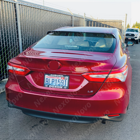 Aerodynamic Black Rear Window Roof Spoiler for 2019 Toyota Camry by NexaNovo
