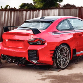 2023 BMW M2 G87 High Kick Rear Decklid Spoiler Wing NexaNovo