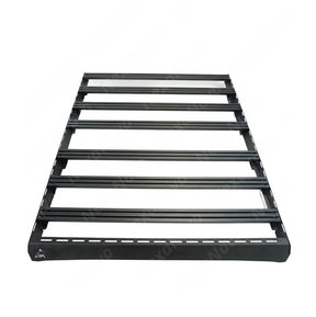 Heavy-duty NexaNovo aluminum roof rack platform installed on a 2024 INEOS Grenadier Trialmaster Edition