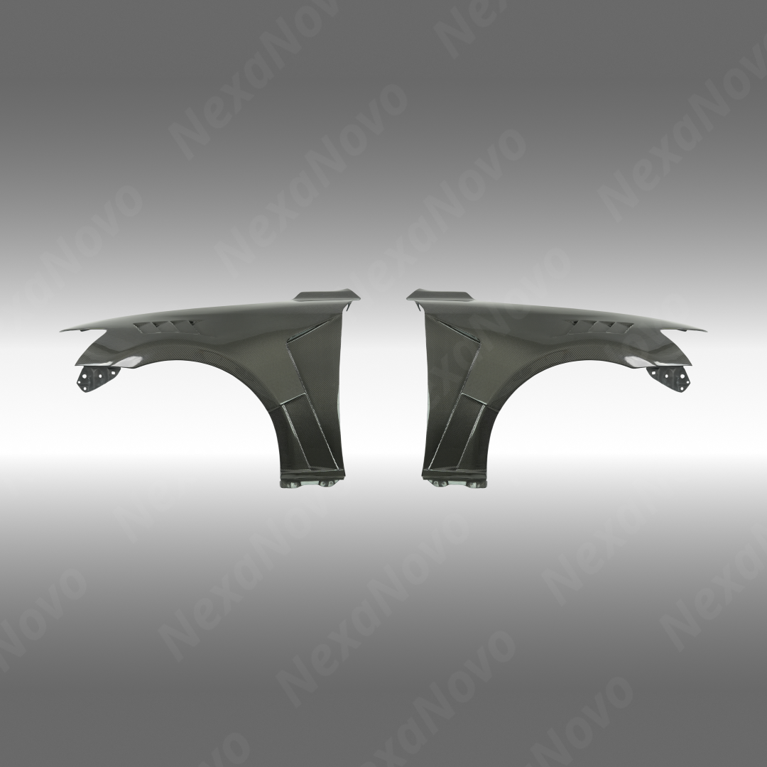 2014-2020 Lexus IS200t / IS250 / IS300 / IS350 - RCF-Style Vented Carbon Fiber Fenders