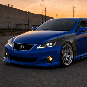 2014-2020 Lexus IS200t / IS250 / IS300 / IS350 - RCF-Style Vented Carbon Fiber Fenders