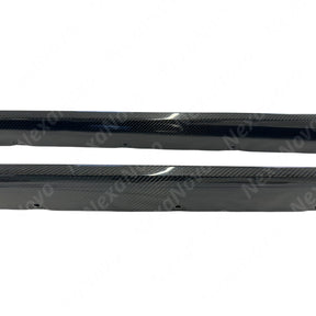Stylish MP Style Side Body Skirts Kit for BMW G82 M4 Coupe 2023 by NexaNovo.
