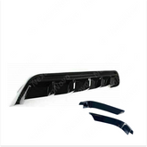 Durable TRD Style Rear Diffuser Splitter for 2019 Toyota Camry by NexaNovo
