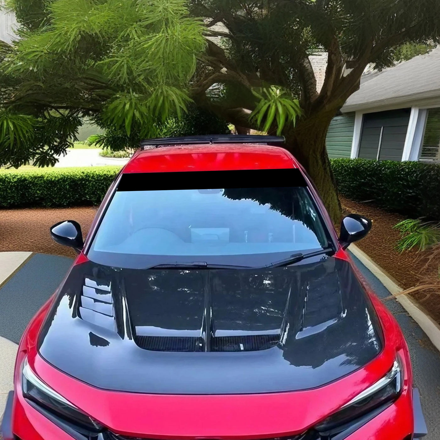 NexaNovo track-ready carbon fiber hood upgrade for 2024 Honda Civic Type-R FL5