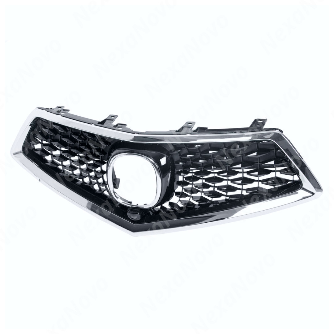 2020 Acura MDX chrome trim front bumper grille by NexaNovo