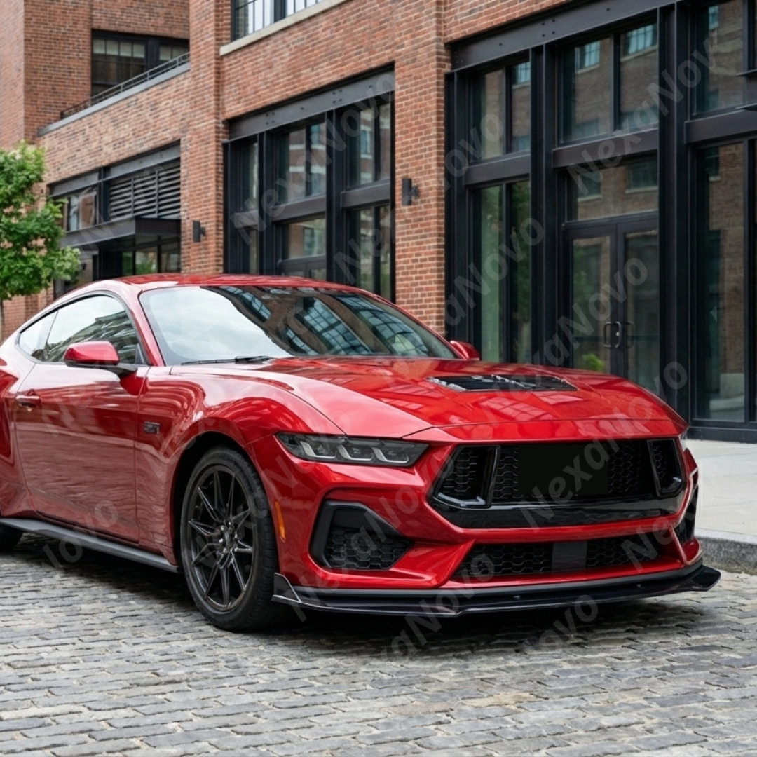 Uninstalled center piece of the NexaNovo A type front lip