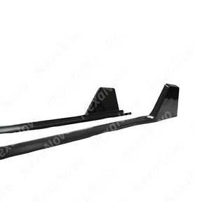 Detailed edges of the NexaNovo 4-piece side skirt sections