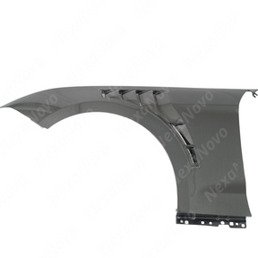 Uninstalled pair of NexaNovo real carbon fiber GT500 style front side vented fenders