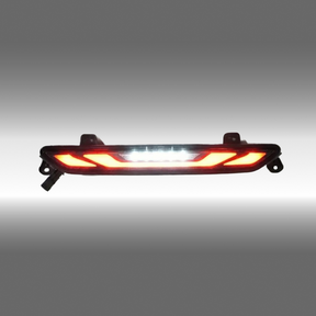 NexaNovo clear lens LED rear third brake and reverse light installed on a 2024 Ford Mustang S650