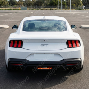 Rear view of the NexaNovo assembly showing the plug-and-play wiring connector