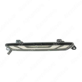 Front view of the uninstalled NexaNovo clear lens LED 3rd brake light assembly