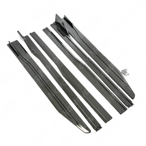 2025 Ford Mustang S650 in motion with new NexaNovo GT500 style splitters