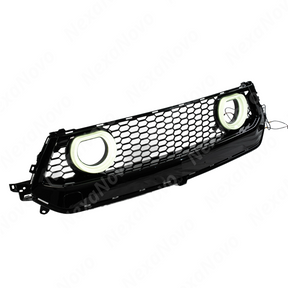 Illustration showing the straightforward bolt-on fitment of the NexaNovo grill