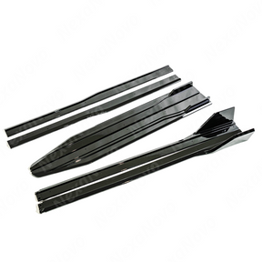 2025 Ford Mustang S650 in motion with new NexaNovo GT500 style splitters