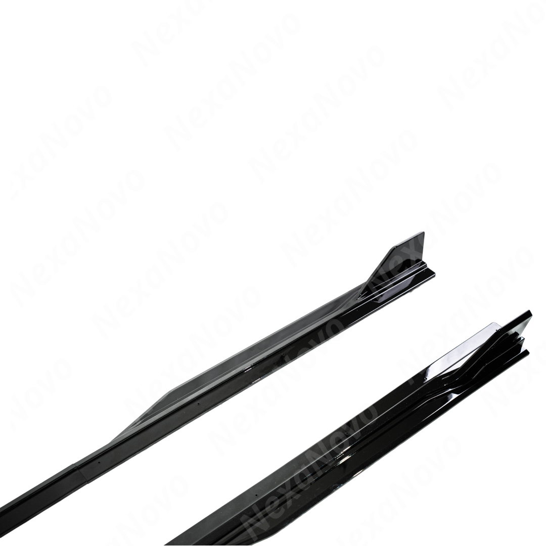 Precision fitment of NexaNovo GT500 style splitters on 2026 Ford Mustang S650