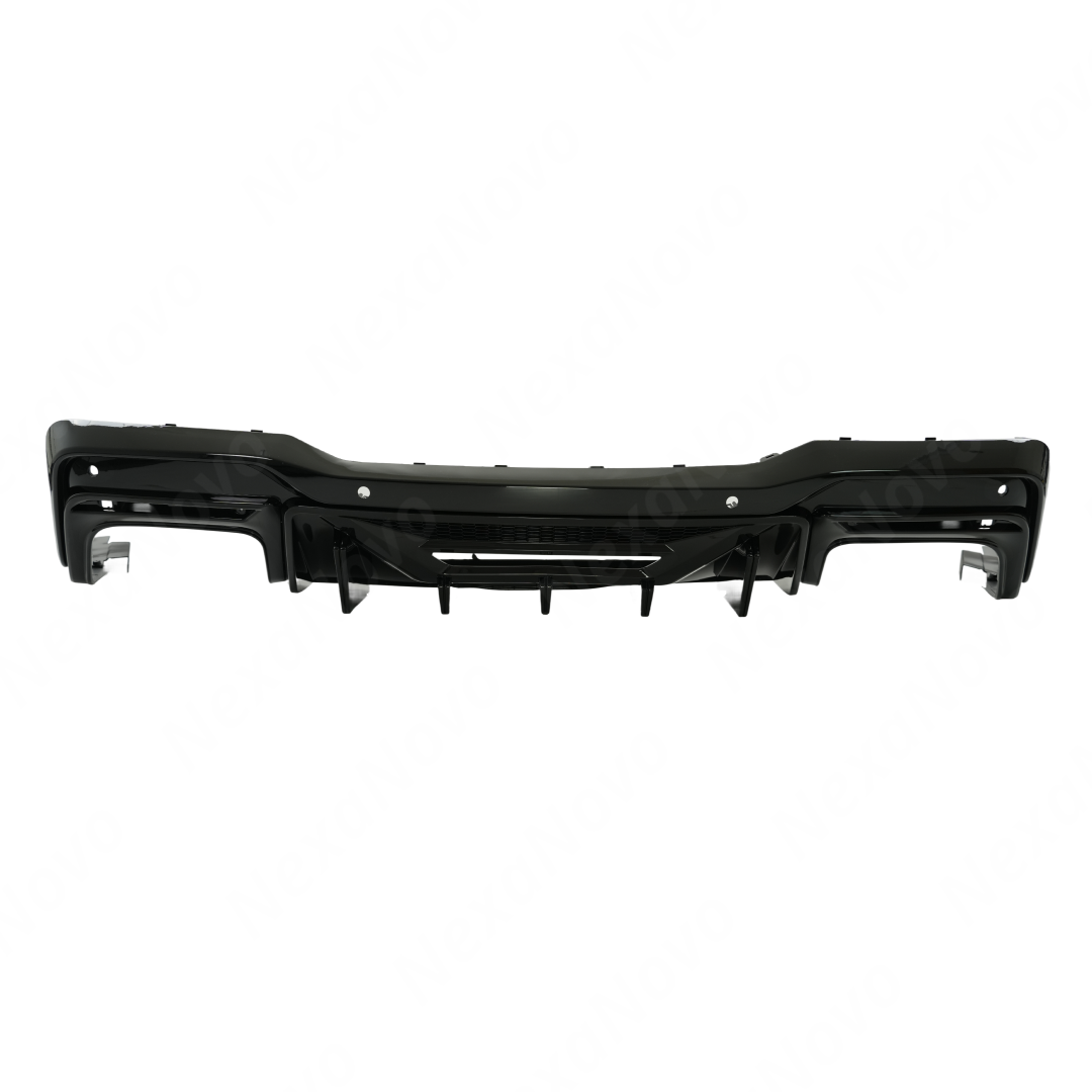 2024-2026 Mustang - Dark Horse Style Rear Bumper Diffuser Replacement & Corner Spats