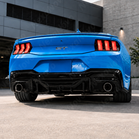 2024-2026 Mustang - Dark Horse Style Rear Bumper Diffuser Replacement & Corner Spats