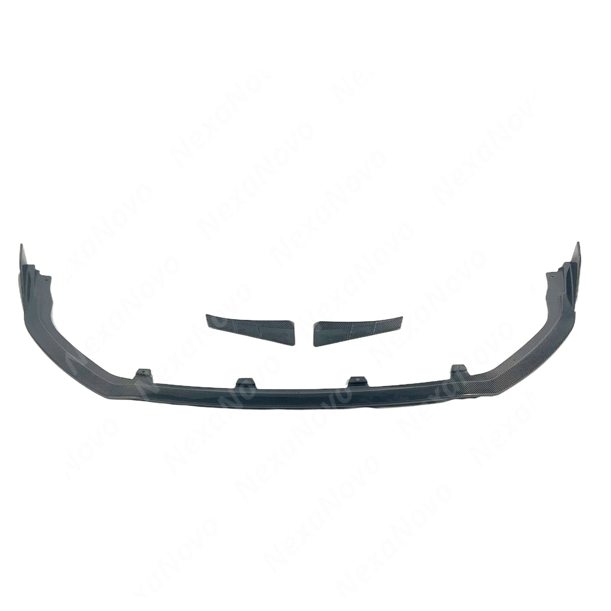 Stylish Carbon Fiber Front Lip Kit with Corner Splitters for 2025 GR Corolla by NexaNovo.
