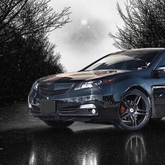2013 TL gloss black grille with upper trim NexaNovo

