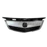 Acura TL 2012 bumper grille silver finish NexaNovo

