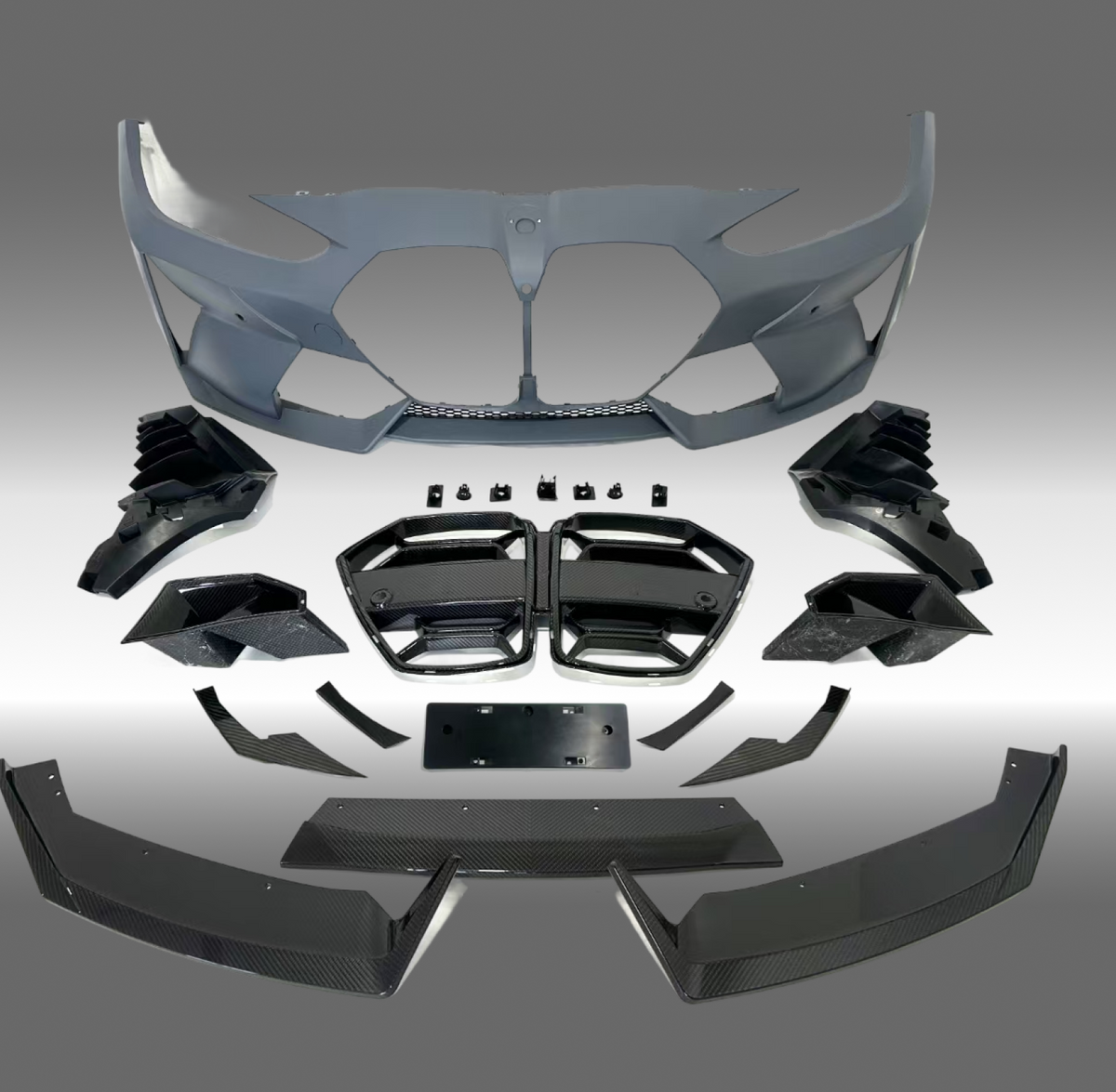 2024 M4 Competition front bumper lip upgrade NexaNovo

