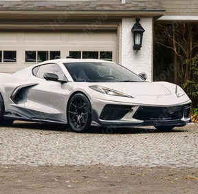 2025 C8 real carbon ZR1 style front lip kit NexaNovo


