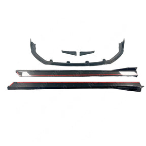 Carbon Fiber front lips and side skirts kit for Toyota GR Corolla Morizo Edition by NexaNovo.