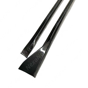 Premium Carbon Fiber MP Style Side Skirts for G80 M3 Sedan 2025 by NexaNovo.
